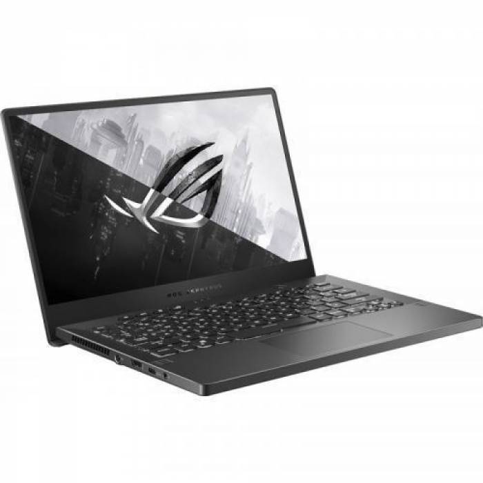 Laptop ASUS ROG Zephyrus G14 GA401QM-K2030T, AMD Ryzen 9 5900HS, 14inch, RAM 16GB, SSD 1TB, nVidia GeForce RTX 3060 6GB, Windows 10, Eclipse Gray AniMe Matrix