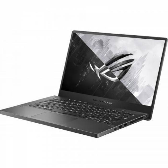 Laptop ASUS ROG Zephyrus G14 GA401QM-K2030T, AMD Ryzen 9 5900HS, 14inch, RAM 16GB, SSD 1TB, nVidia GeForce RTX 3060 6GB, Windows 10, Eclipse Gray AniMe Matrix