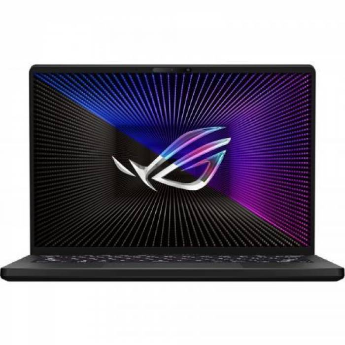 Laptop ASUS ROG Zephyrus G14 GA402RJ-L4007W, AMD Ryzen 7 6800HS, 14inch, RAM 16GB, SSD 512GB, AMD Radeon RX 6700S 8GB, Windows 11, Eclipse Gray AniMe Matrix