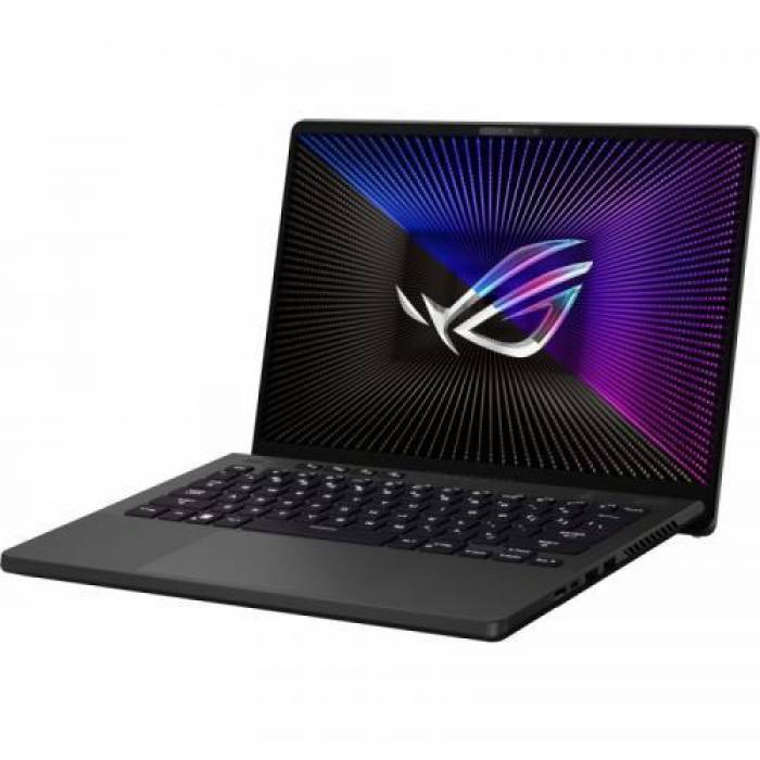 Laptop ASUS ROG Zephyrus G14 GA402RJ-L4007W, AMD Ryzen 7 6800HS, 14inch, RAM 16GB, SSD 512GB, AMD Radeon RX 6700S 8GB, Windows 11, Eclipse Gray AniMe Matrix