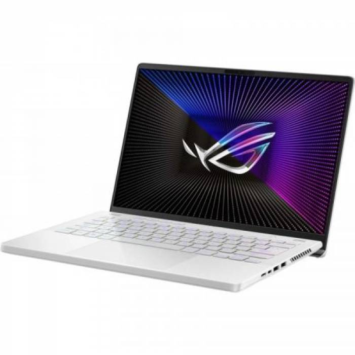 Laptop ASUS ROG Zephyrus G14 GA402RJ-L8013W,  AMD Ryzen 9 6900HS, 14inch, RAM 16GB, SSD 1TB, AMD Radeon RX 6700S 8GB, Windows 11, Moonlight White AniMe Matrix