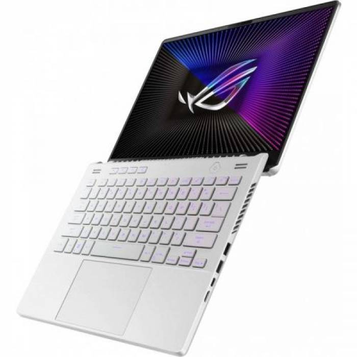 Laptop ASUS ROG Zephyrus G14 GA402RJ-L8013W,  AMD Ryzen 9 6900HS, 14inch, RAM 16GB, SSD 1TB, AMD Radeon RX 6700S 8GB, Windows 11, Moonlight White AniMe Matrix