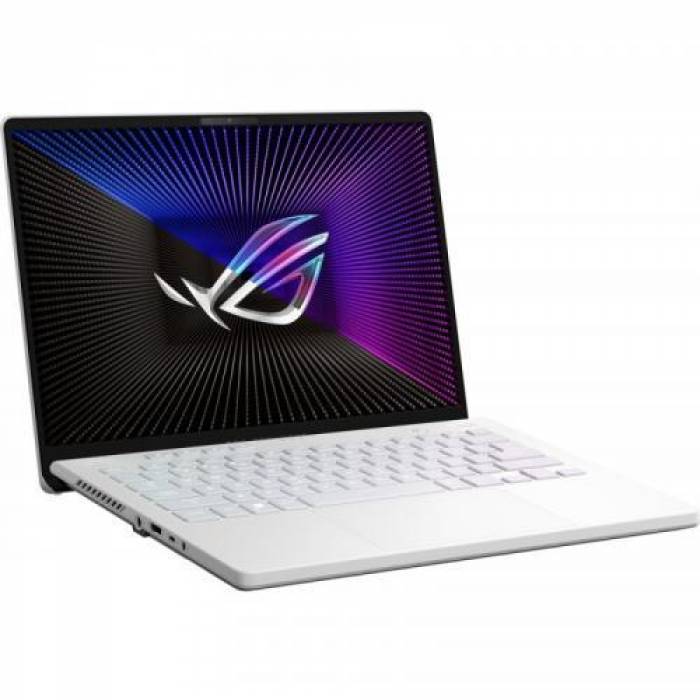 Laptop ASUS ROG Zephyrus G14 GA402RK-L8162W, AMD Ryzen 9 6900HS, 14inch, RAM 16GB, SSD 1TB, AMD Radeon RX 6800S 8GB, Windows 11, Moonlight White