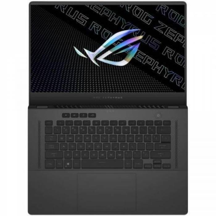 Laptop ASUS ROG Zephyrus G15 GA503RS-LN006W, AMD Ryzen 9 6900HS, 15.6inch, RAM 32GB, SSD 1TB, nVidia GeForce RTX 3080 16GB, Windows 11, Eclipse Gray