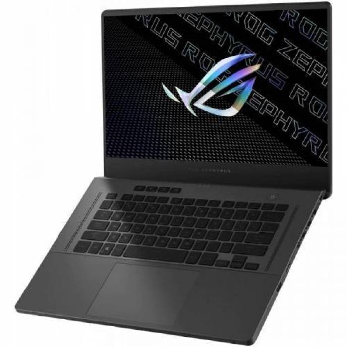 Laptop ASUS ROG Zephyrus G15 GA503RS-LN006W, AMD Ryzen 9 6900HS, 15.6inch, RAM 32GB, SSD 1TB, nVidia GeForce RTX 3080 16GB, Windows 11, Eclipse Gray