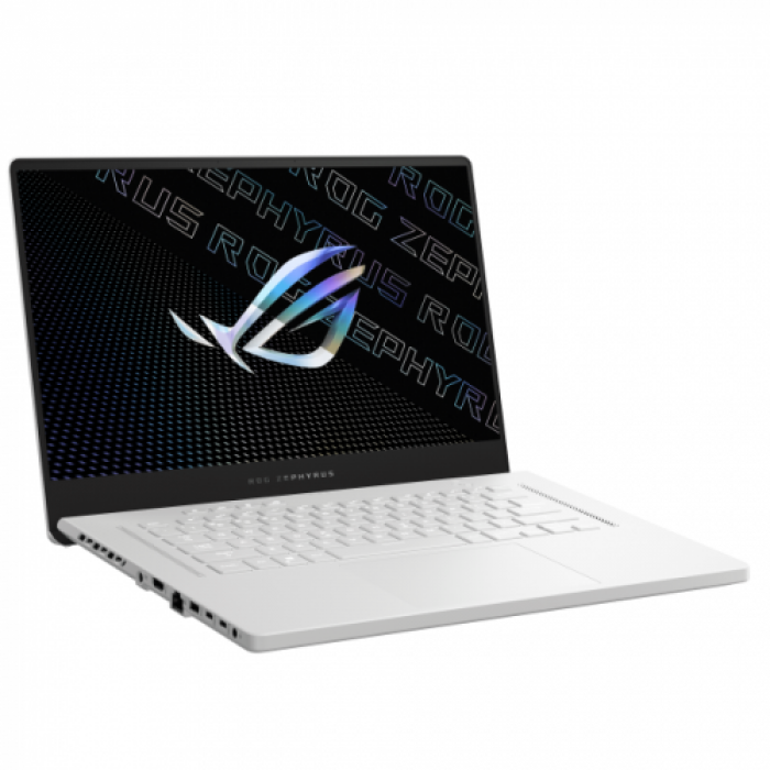 Laptop ASUS ROG Zephyrus G15 GA503RW-LN024, AMD Ryzen 9 6900HS, 15.6inch, RAM 16GB, SSD 1TB, nVidia GeForce RTX 3070 Ti 8GB, No OS, Moonlight White