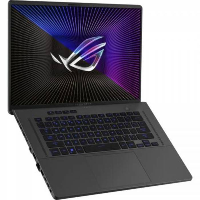 Laptop ASUS ROG Zephyrus G16 (2023) GU603VI-N4016, Intel Core i9-13900H, 16inch, RAM 16GB, SSD 1TB, nVidia GeForce RTX 4070 8GB, No OS, Eclipse Gray