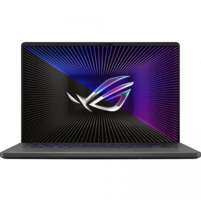 Laptop ASUS ROG Zephyrus G16 (2023) GU603VI-N4016, Intel Core i9-13900H, 16inch, RAM 16GB, SSD 1TB, nVidia GeForce RTX 4070 8GB, No OS, Eclipse Gray