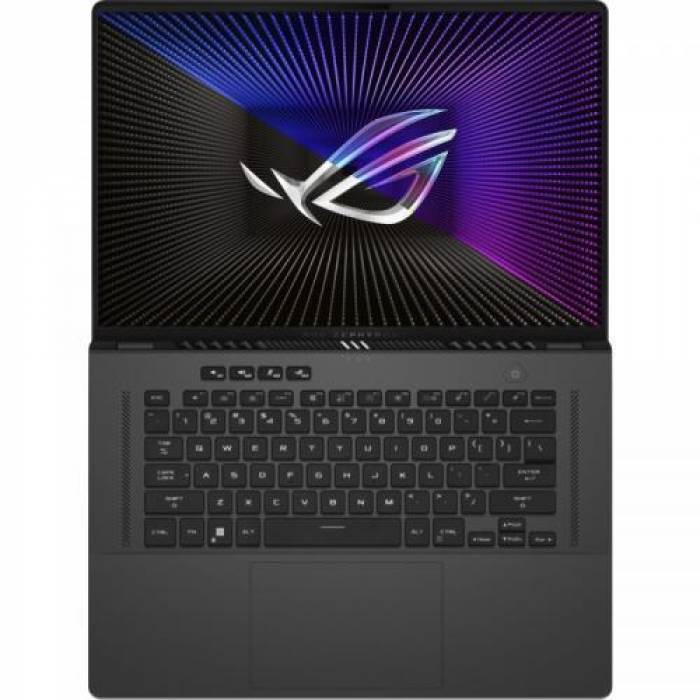 Laptop ASUS ROG Zephyrus G16 (2023) GU603VU-N4045, Intel Core i7-13620H, 16inch, RAM 16GB, SSD 512GB, nVidia GeForce RTX 4050 6GB, No OS, Eclipse Gray