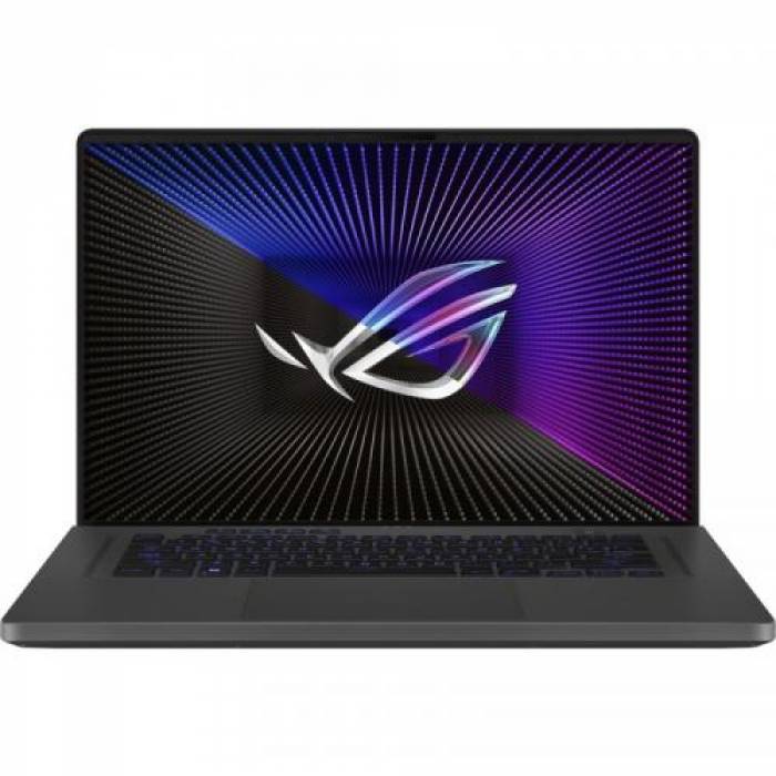 Laptop ASUS ROG Zephyrus G16 GU603VV-N4039W, Intel Core i9-13900H, 16inch, RAM 32GB, SSD 1TB, nVidia GeForce RTX 4060 8GB, Windows 11, Eclipse Gray