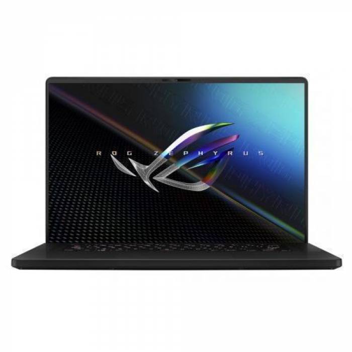 Laptop ASUS ROG Zephyrus M16 GU603ZW-K8063, Intel Core i9-12900H, 16inch, RAM 32GB, SSD 2TB, nVidia GeForce RTX 3070 Ti 8GB, No OS, Off Black