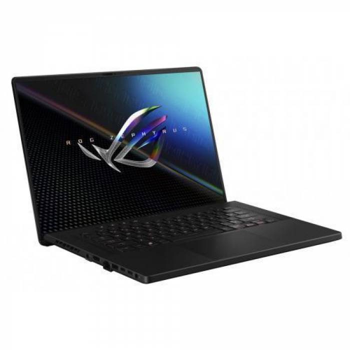 Laptop ASUS ROG Zephyrus M16 GU603ZW-K8063, Intel Core i9-12900H, 16inch, RAM 32GB, SSD 2TB, nVidia GeForce RTX 3070 Ti 8GB, No OS, Off Black