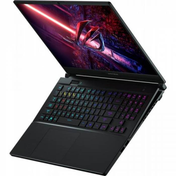 Laptop ASUS ROG Zephyrus S17 GX703HS-K4019T, Intel Core i9-11900H, 17.3inch, RAM 32GB, SSD 2TB, nVidia GeForce RTX 3080 16GB, Windows 10, Off Black