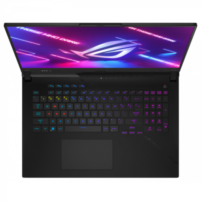 Laptop ASUS Strix G733PY-LL025W, AMD Ryzen 9 7945HX, 17.3inch, RAM 32GB, SSD 2TB, nVidia GeForce RTX 4090 16GB, Windows 11, Black