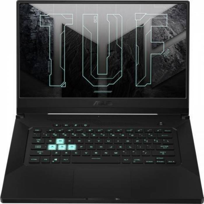 Laptop ASUS TUF Dash F15 FX516PE-HN011, Intel Core i5-11300H, 15.6inch, RAM 16GB, SSD 512GB, nVidia GeForce RTX 3050 Ti 4GB, No OS, Eclipse Gray