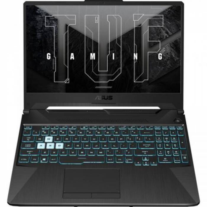 Laptop ASUS TUF Gaming A15 FA506IEB-HN042, AMD Ryzen 7 4800H, 15.6inch, RAM 8GB, SSD 512GB, nVidia GeForce RTX 3050 Ti 4GB, No OS, Graphite Black