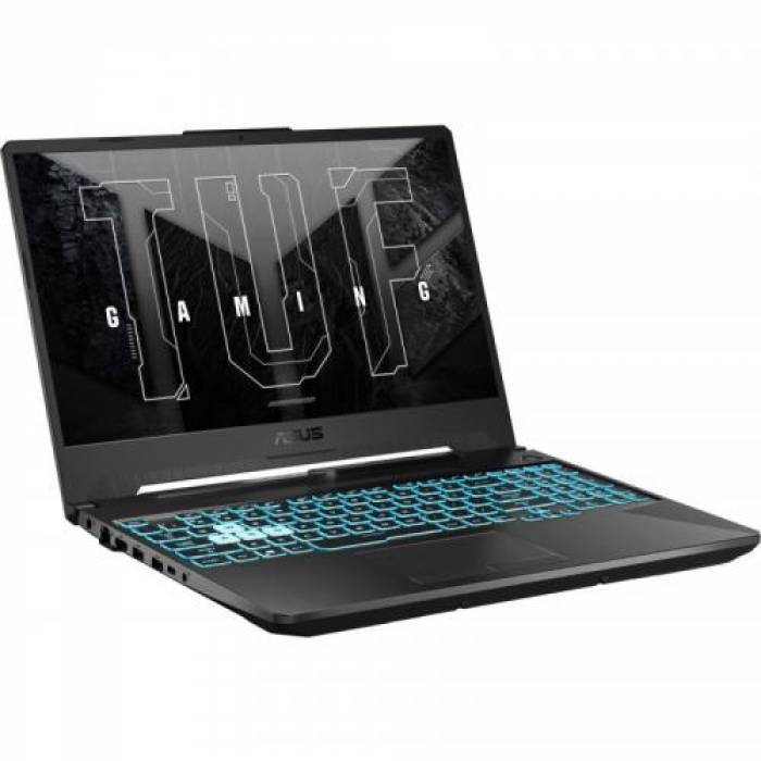 Laptop ASUS TUF Gaming A15 FA506IEB-HN042, AMD Ryzen 7 4800H, 15.6inch, RAM 8GB, SSD 512GB, nVidia GeForce RTX 3050 Ti 4GB, No OS, Graphite Black