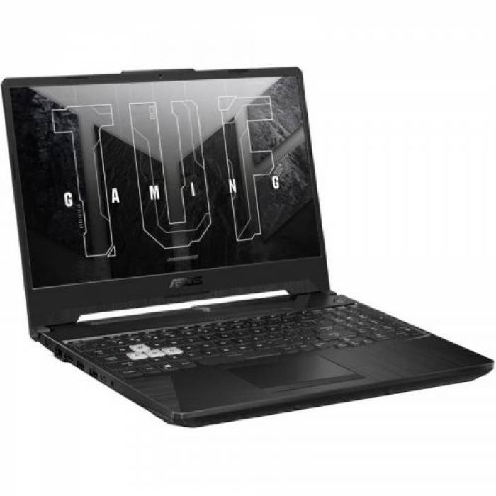 Laptop ASUS TUF Gaming F15 FX506HF-HN017, Intel Core i5-11400H, 15.6inch, RAM 16GB, SSD 512GB,  nVidia GeForce RTX 2050 4GB, No OS, Graphite Black