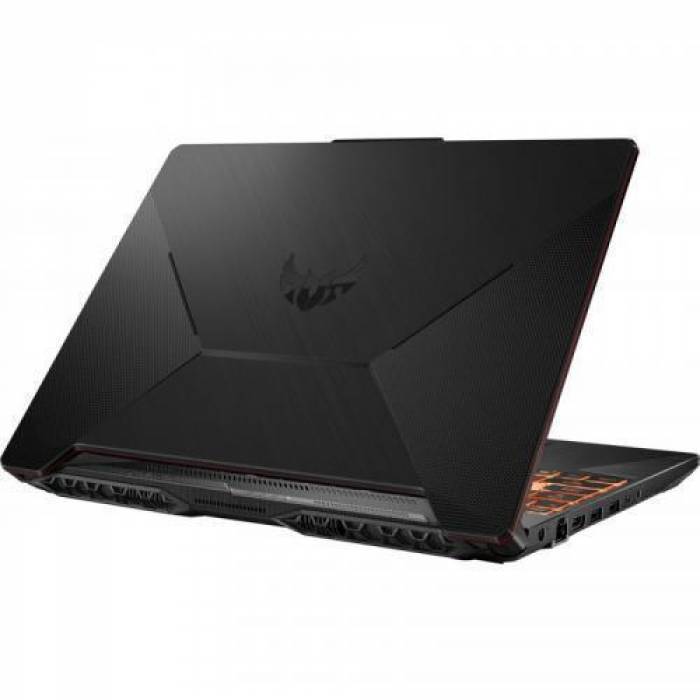 Laptop ASUS TUF Gaming F15 FX506LH-HN178, Intel Core i7-10870H, 15.6inch, RAM 8GB, SSD 1TB, nVidia GeForce GTX 1650 4GB, No OS, Bonfire Black