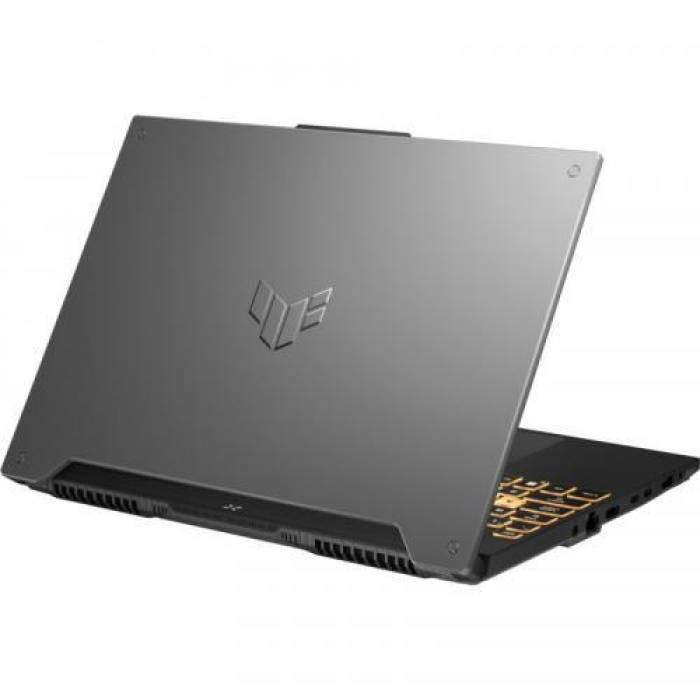 Laptop ASUS TUF Gaming F15 FX507ZC4-HN056, Intel Core i5-12500H, 15.6 inch, RAM 8GB, SSD 512GB, nVidia GeForce RTX 3050 4GB, No OS, Jaeger Gray
