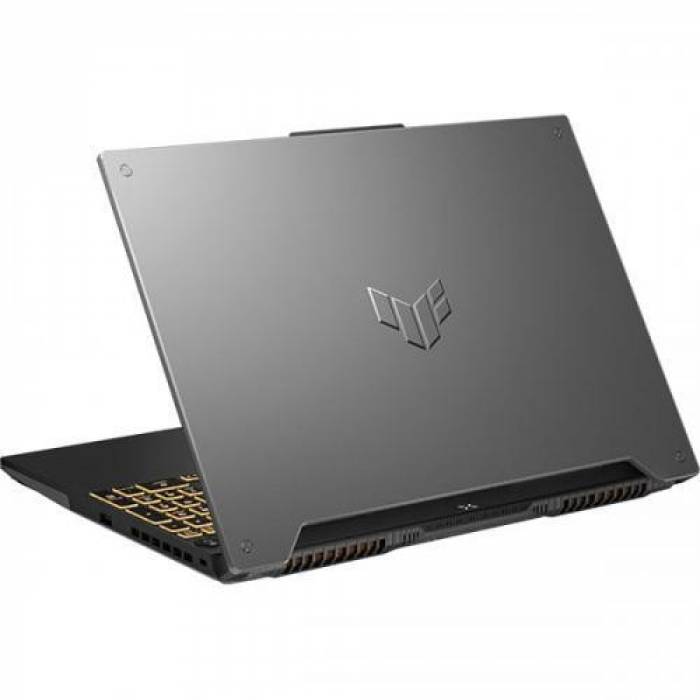 Laptop ASUS TUF Gaming F15 FX507ZM-HF049, Intel Core i7-12700H, 15.6inch, RAM 8GB, SSD 1TB, nVidia GeForce RTX 3060 6GB, No OS, Mecha Gray