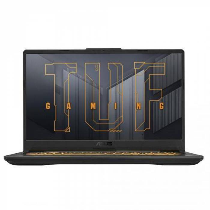 Laptop ASUS TUF Gaming F17 FX706HE-HX035, Intel Core i7-11800H, 17.3inch, RAM 8GB, SSD 1TB, nVidia GeForce RTX 3050 Ti 4GB, No OS, Eclipse Gray