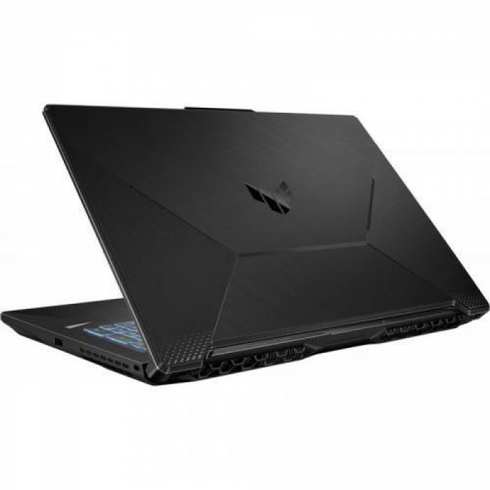 Laptop ASUS TUF Gaming F17 FX706HF-HX013, Intel Core i5-11400H, 17.3 inch, RAM 8GB, SSD 512GB, nVidia GeForce RTX 2050 4GB, No OS, Graphite Black