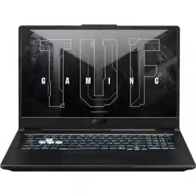 Laptop ASUS TUF Gaming F17 FX706HF-HX013, Intel Core i5-11400H, 17.3 inch, RAM 8GB, SSD 512GB, nVidia GeForce RTX 2050 4GB, No OS, Graphite Black