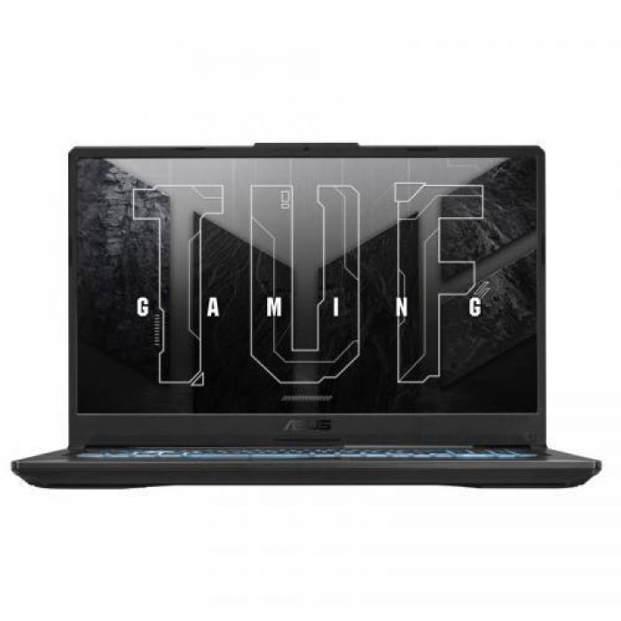 Laptop ASUS TUF Gaming F17 FX706HF-HX013, Intel Core i5-11400H, 17.3 inch, RAM 8GB, SSD 512GB, nVidia GeForce RTX 2050 4GB, No OS, Graphite Black