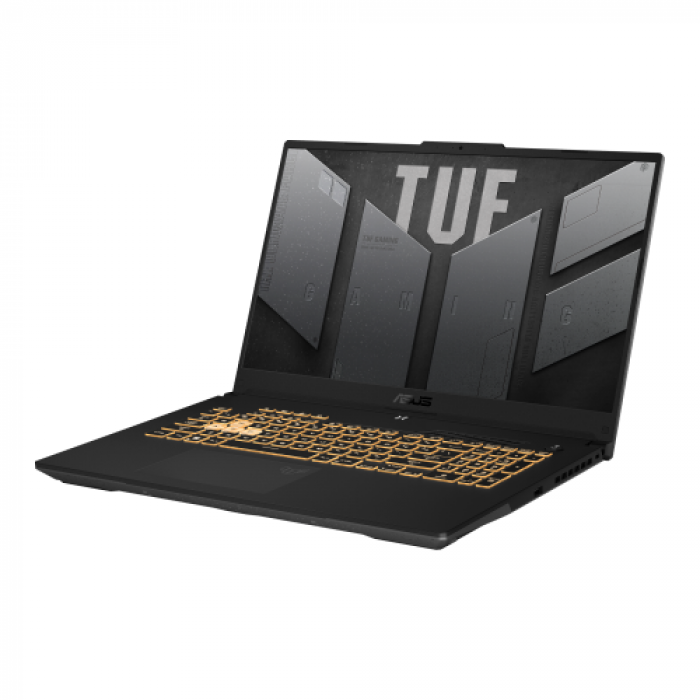 Laptop ASUS TUF Gaming F17 FX707ZE-HX080, Intel Core i7-12700H, 17.3inch, RAM 16GB, SSD 1TB, nVidia GeForce RTX 3050 Ti 4GB, No OS, Jaeger Gray