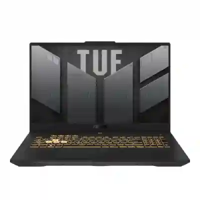 Laptop ASUS TUF Gaming F17 FX707ZM-HX002, Intel Core i7-12700H, 17.3inch, RAM 16GB, SSD 1TB, nVidia GeForce RTX 3060 6GB, No OS, Mecha Gray