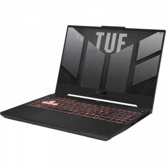Laptop ASUS TUF Gaming FA507RF-HN029, AMD Ryzen 7 6800H, 15.6inch, RAM 16GB, SSD 512GB, nVidia GeForce RTX 2050 4GB, No OS, Jaeger Gray