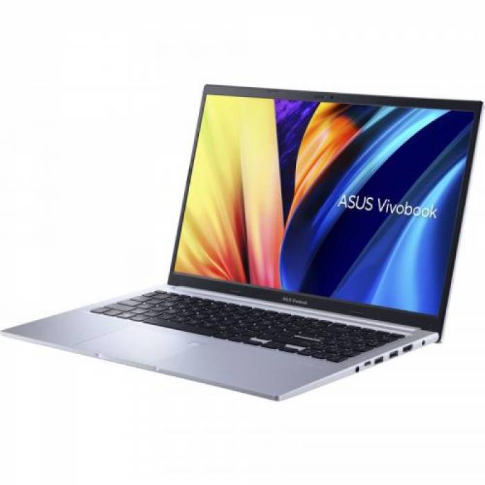 Laptop ASUS VivoBook 15 M1502IA-BQ068W, 15.6inch, RAM 8GB, SSD 512GB, AMD Radeon Graphics, Windows 11, Icelight Silver