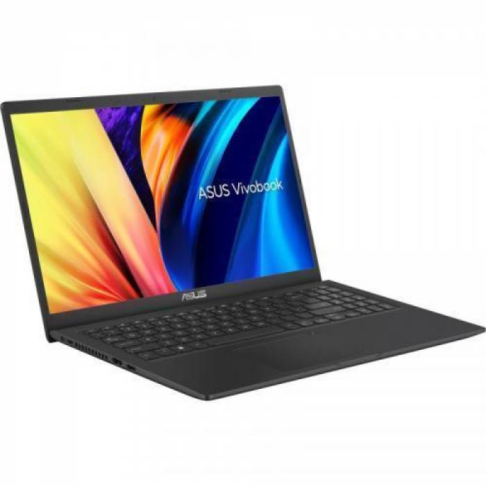 Laptop ASUS VivoBook 15 X1500EA-BQ2340, Intel Core i5-1135G7, 15.6inch, RAM 16GB, SSD 512GB + 32GB Intel Optane, Intel Iris Xe Graphics, No OS, Indie Black