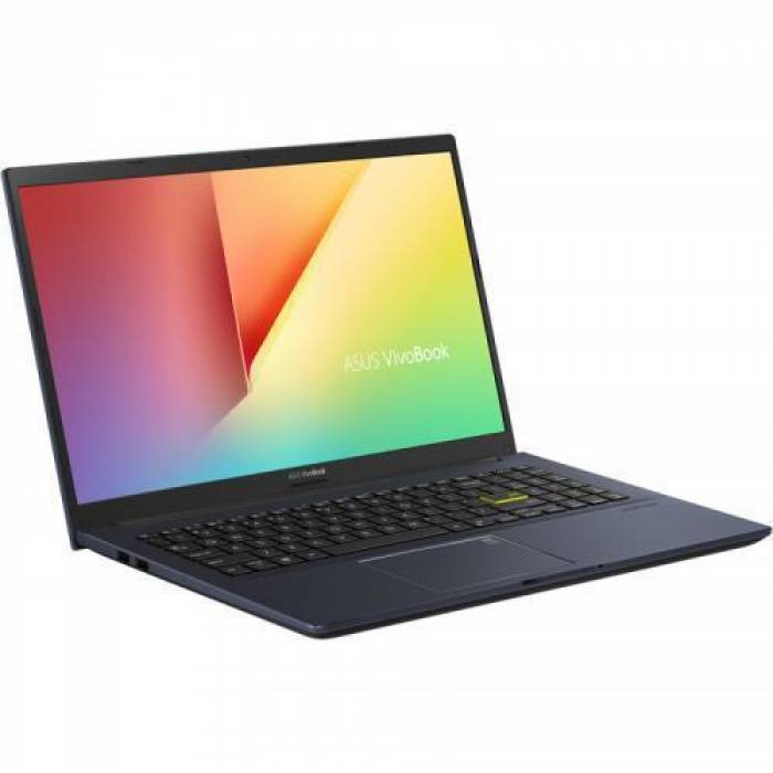 Laptop ASUS Vivobook 15 X513EA-BQ2179, Intel Core i7-1165G7, 15.6inch, RAM 8GB, SSD 512GB, Intel Iris Xe Graphics, Endless OS, Bespoke Black