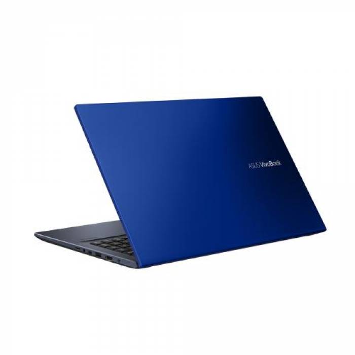 Laptop ASUS Vivobook 15 X513EA-BQ2886, Intel Core i7-1165G7, 15.6inch, RAM 8GB, SSD 512GB, Intel Iris Xe Graphics, No OS, Cobalt Blue