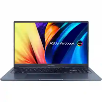 Laptop ASUS Vivobook 15X M1503QA-L1169, AMD Ryzen 5 5600U, 15.6inch, RAM 8GB, SSD 512GB, AMD Radeon Graphics, No OS, Quiet Blue