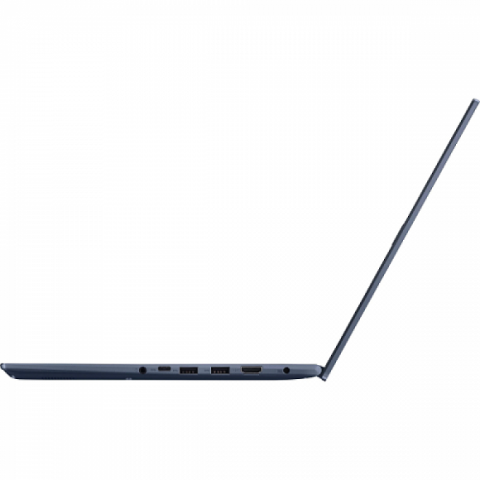 Laptop ASUS Vivobook 15X M1503QA-L1169, AMD Ryzen 5 5600U, 15.6inch, RAM 8GB, SSD 512GB, AMD Radeon Graphics, No OS, Quiet Blue