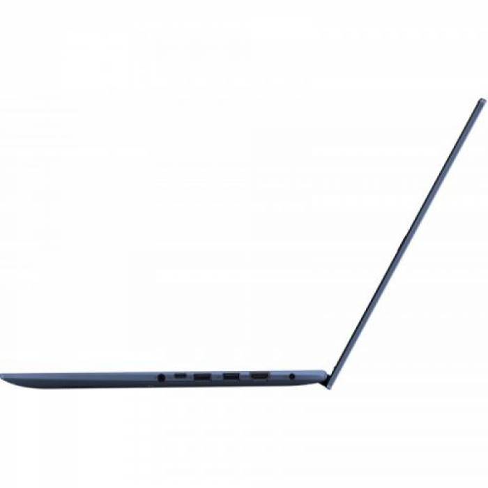 Laptop ASUS VivoBook 17X K1703ZA-AU058W, Intel Core i5-12500H, 17.3inch, RAM 8GB, SSD 512GB, Intel Iris Xe Graphics, Windows 11, Quiet Blue