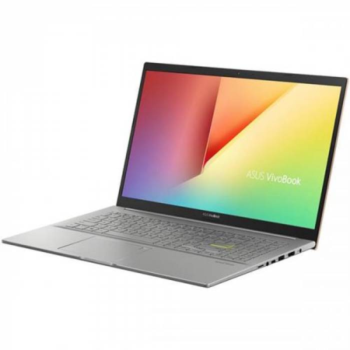 Laptop ASUS VivoBook K513EA-L12021, Intel Core i5-1135G7, 15.6inch, RAM 8GB, SSD 512GB,  Intel Iris Xe Graphics, No OS, Hearty Gold