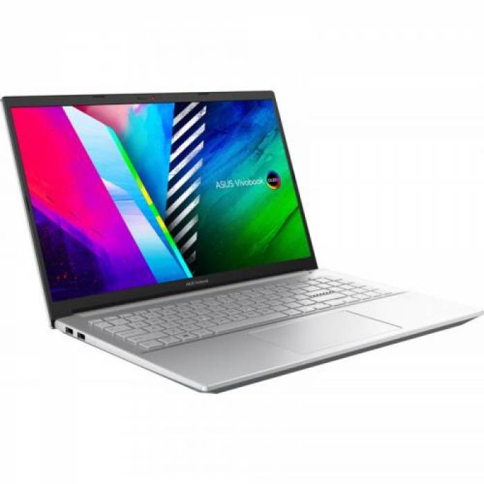 Laptop ASUS Vivobook Pro 15 OLED K3500PA-L1266, Intel Core i5-11300H, 15.6inch, RAM 8GB, SSD 512GB, Intel Iris Xe Graphics, No OS, Cool Silver