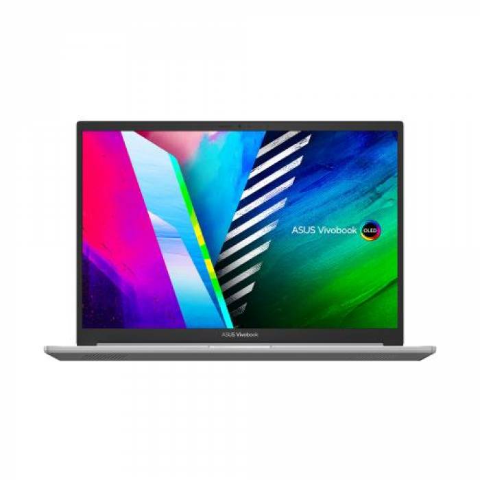 Laptop ASUS VivoBook Pro 16X M7600QE-KV039R, AMD Ryzen 9 5900HX, 16inch, RAM 32GB, SSD 1TB, nVidia GeForce RTX 3050 Ti 4GB, Windows 10 Pro, Meteor White