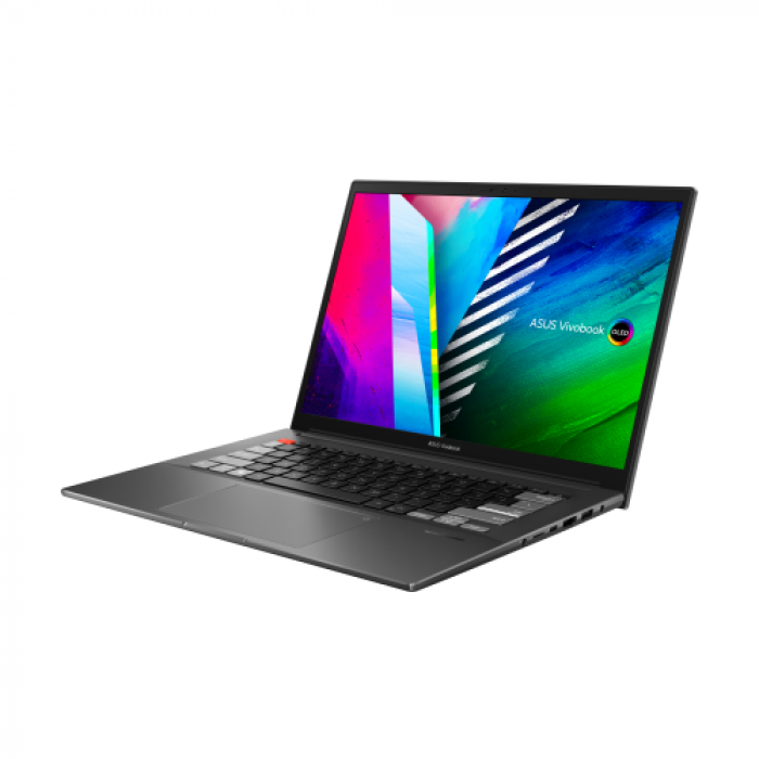 Laptop ASUS VivoBook Pro N7400PC-KM007R, Intel Core i7-11370H, 14inch, RAM 16GB, SSD 1TB, nVidia GeForce RTX 3050 4GB, Windows 10 Pro, Comet Grey