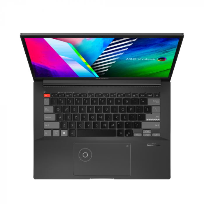 Laptop ASUS VivoBook Pro N7400PC-KM007R, Intel Core i7-11370H, 14inch, RAM 16GB, SSD 1TB, nVidia GeForce RTX 3050 4GB, Windows 10 Pro, Comet Grey