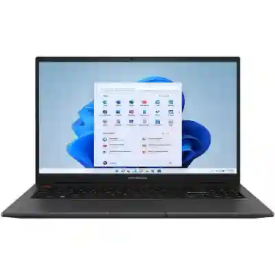 Laptop ASUS VivoBook S 15 K3502ZA-KJ375W, Intel Core i5-12500H, 15.6inch, RAM 8GB, SSD 512 GB, Intel Iris Xe Graphics, Windows 11, Indie Black