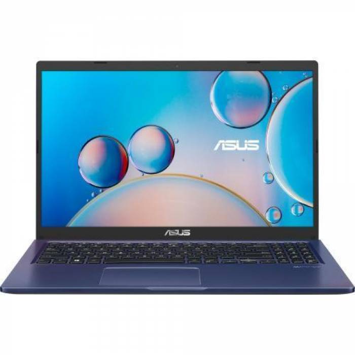 Laptop ASUS X515EA-BQ1834, Intel Core i7-1165G7, 15.6inch, RAM 8GB, SSD 512GB, Intel Iris Xe Graphics, No OS, Peacock Blue