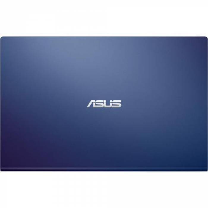 Laptop ASUS X515EA-BQ1834, Intel Core i7-1165G7, 15.6inch, RAM 8GB, SSD 512GB, Intel Iris Xe Graphics, No OS, Peacock Blue