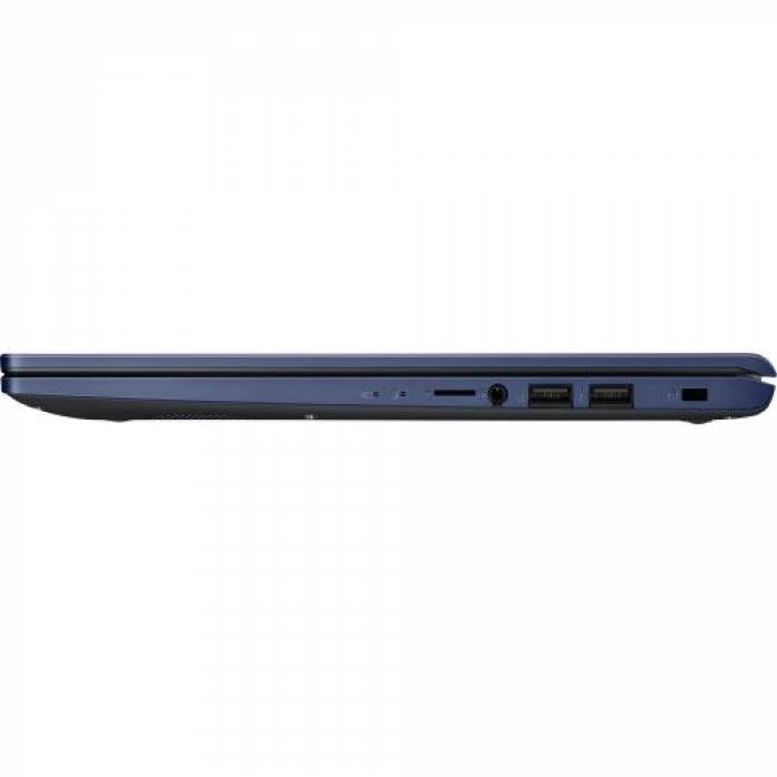 Laptop ASUS X515EA-BQ851, Intel Core i5-1135G7, 15.6inch, RAM 8GB, SSD 512GB,  Intel Iris Xe Graphics, No OS, Peacock Blue