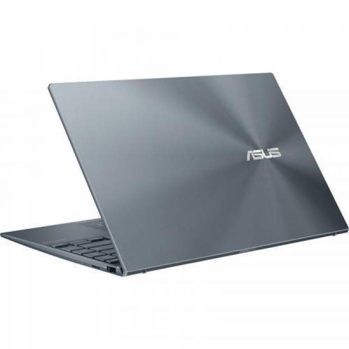 Laptop ASUS ZenBook 14 UM425QA-KI171W, AMD Ryzen 7 5800H, 14inch, RAM 16GB, SSD 1TB, AMD Radeon Graphics, Windows 11, Pine Grey