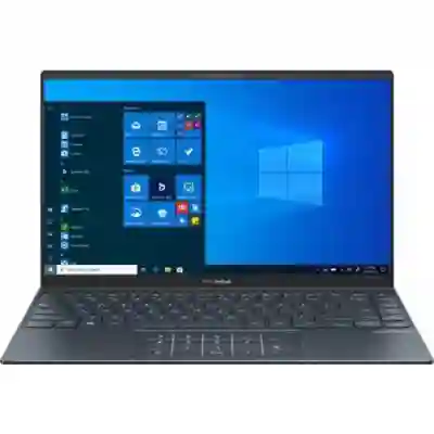 Laptop ASUS ZenBook 14 UM425QA-KI171W, AMD Ryzen 7 5800H, 14inch, RAM 16GB, SSD 1TB, AMD Radeon Graphics, Windows 11, Pine Grey